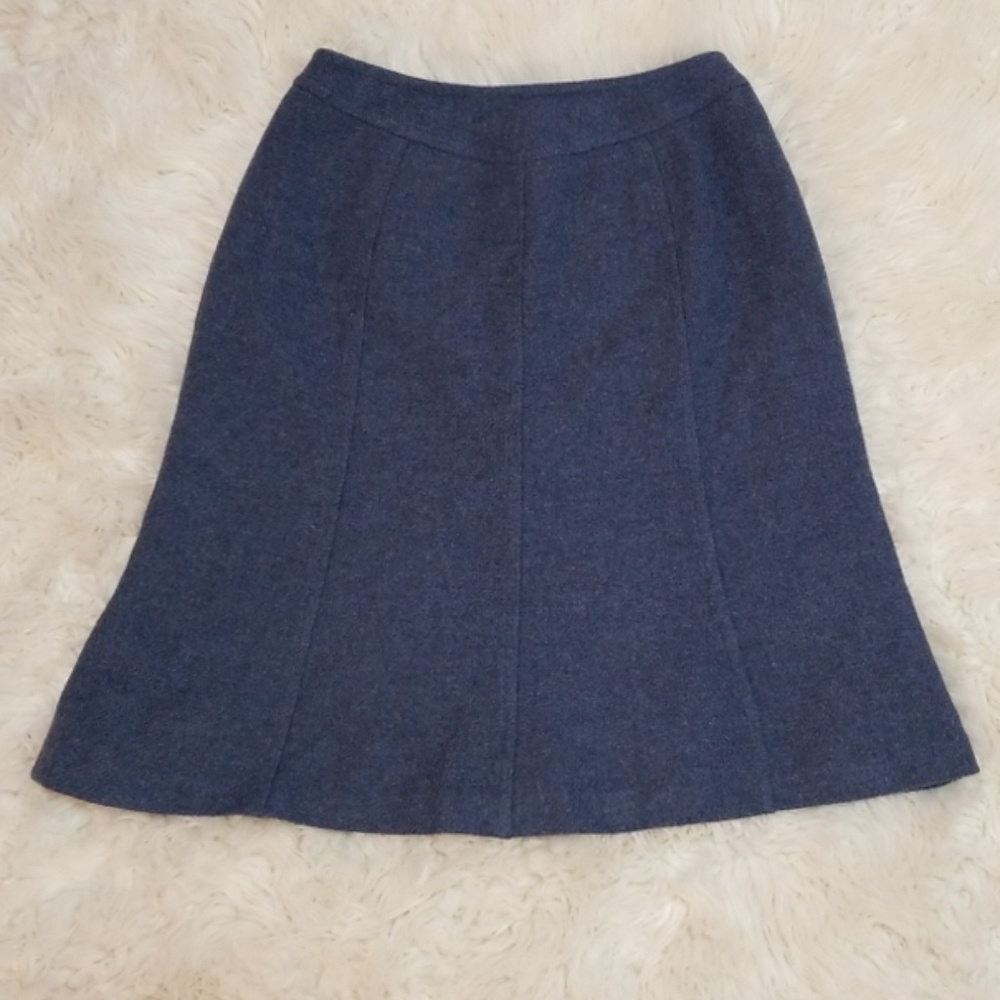 Chadwicks Classic Tulip Wool Skirt